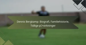 Dennis Bergkamp: Biografi, Familiehistorie, Tidlige påvirkninger